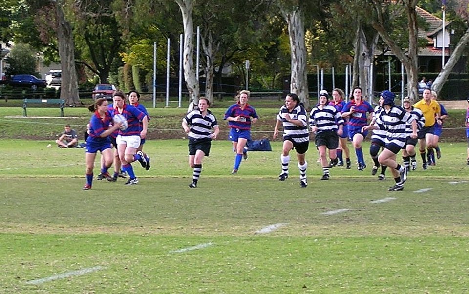 Frocs v Port - Kate with ball